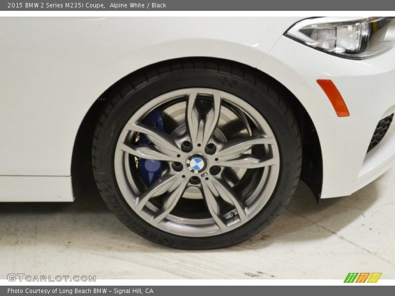 Alpine White / Black 2015 BMW 2 Series M235i Coupe