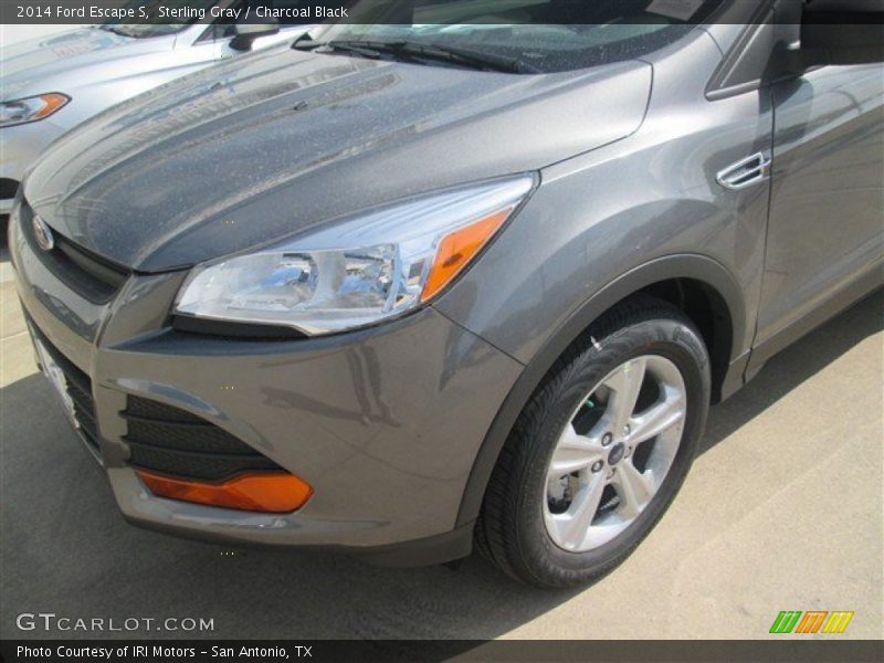 Sterling Gray / Charcoal Black 2014 Ford Escape S