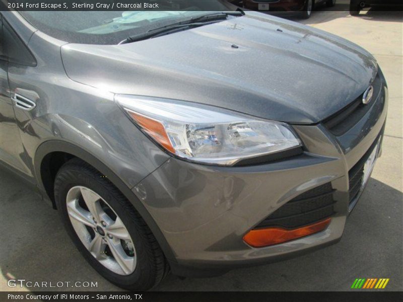 Sterling Gray / Charcoal Black 2014 Ford Escape S