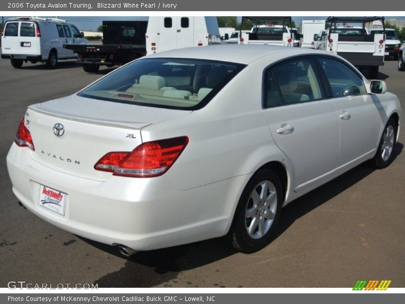 Blizzard White Pearl / Ivory 2006 Toyota Avalon Touring