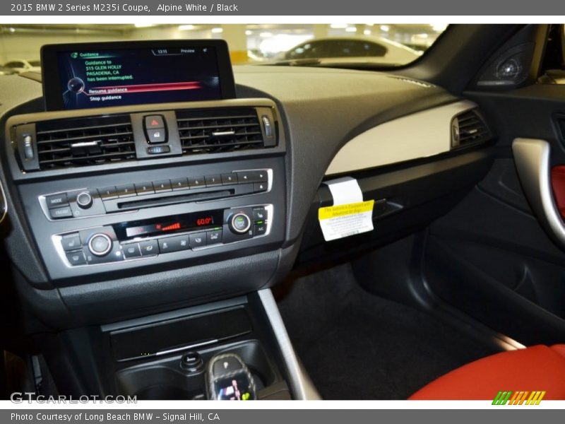 Alpine White / Black 2015 BMW 2 Series M235i Coupe