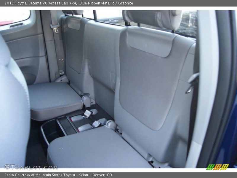 Blue Ribbon Metallic / Graphite 2015 Toyota Tacoma V6 Access Cab 4x4
