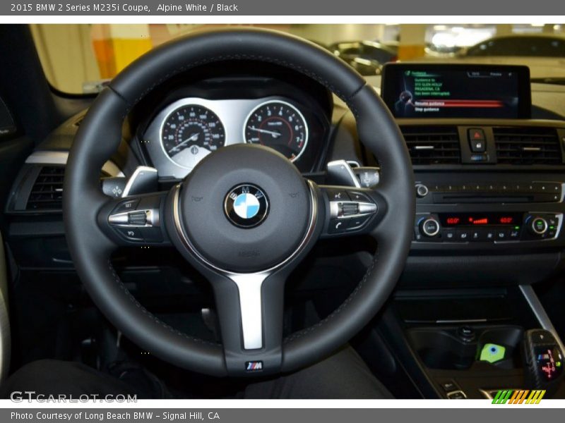 Alpine White / Black 2015 BMW 2 Series M235i Coupe