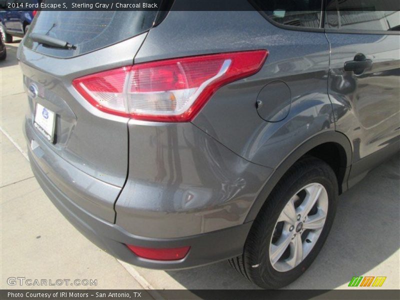 Sterling Gray / Charcoal Black 2014 Ford Escape S