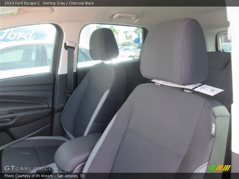 Sterling Gray / Charcoal Black 2014 Ford Escape S