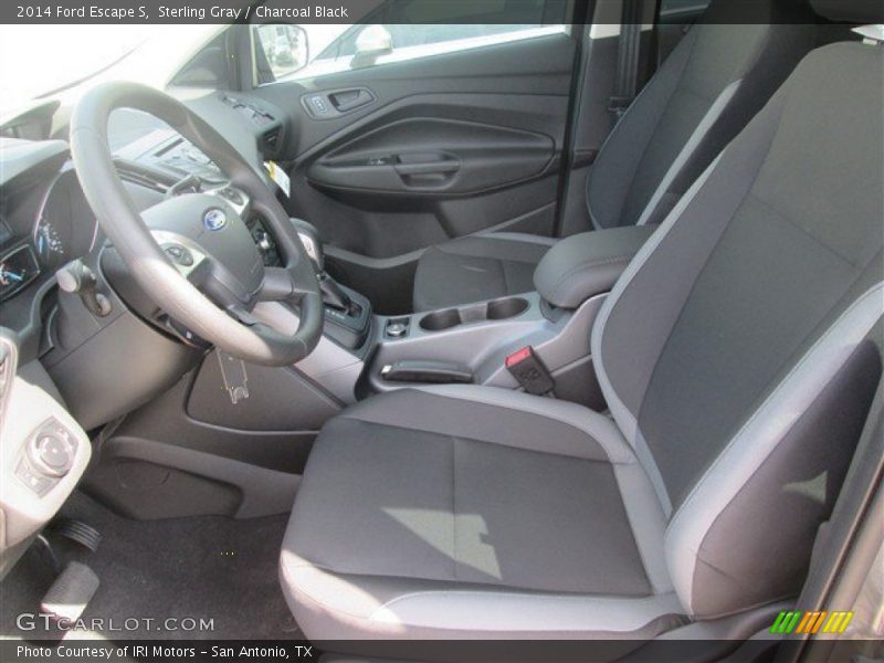 Sterling Gray / Charcoal Black 2014 Ford Escape S