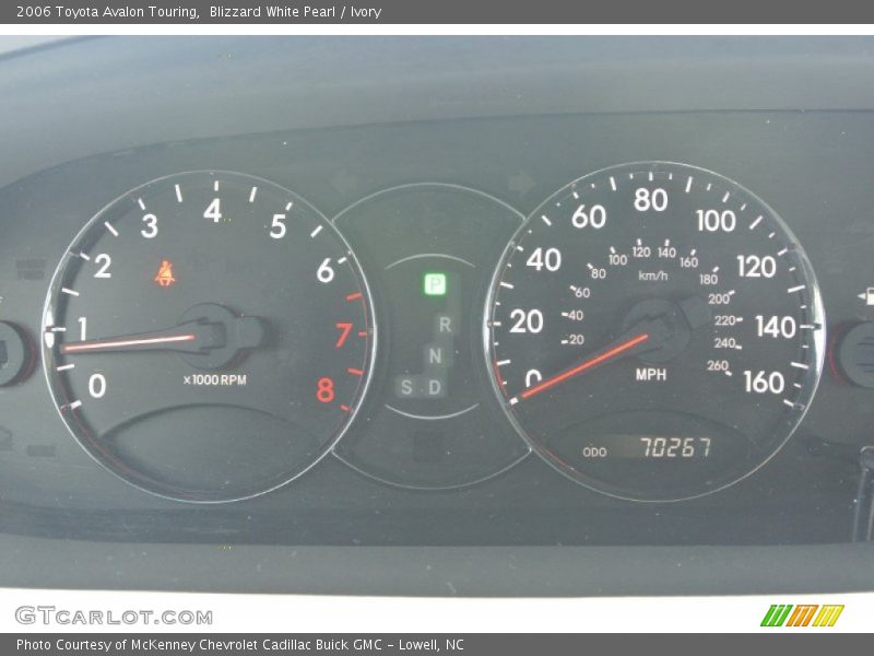 Blizzard White Pearl / Ivory 2006 Toyota Avalon Touring