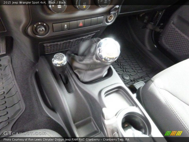 Black / Black 2015 Jeep Wrangler Sport 4x4