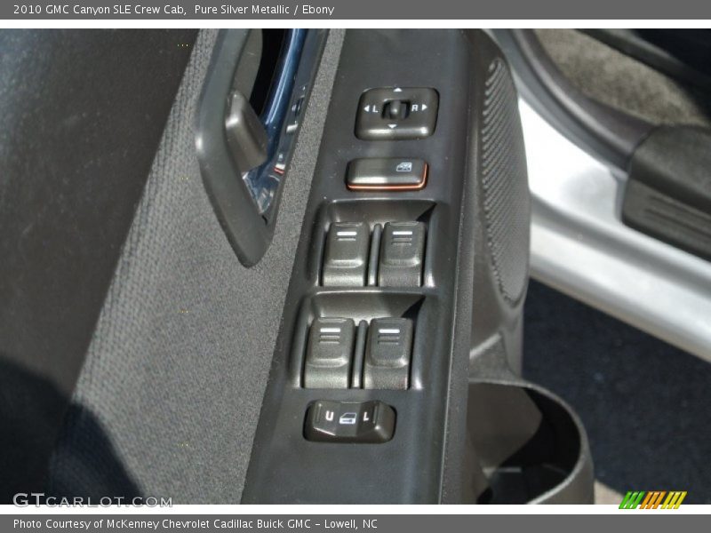 Pure Silver Metallic / Ebony 2010 GMC Canyon SLE Crew Cab