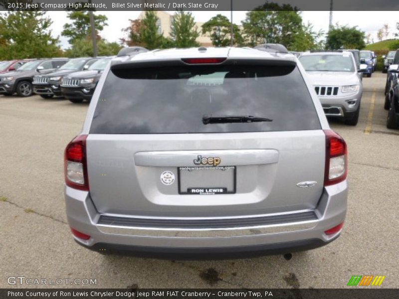 Billet Silver Metallic / Dark Slate Gray 2015 Jeep Compass High Altitude