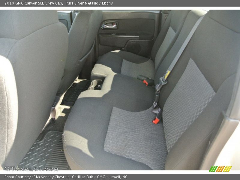 Pure Silver Metallic / Ebony 2010 GMC Canyon SLE Crew Cab