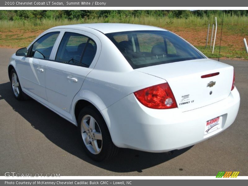 Summit White / Ebony 2010 Chevrolet Cobalt LT Sedan