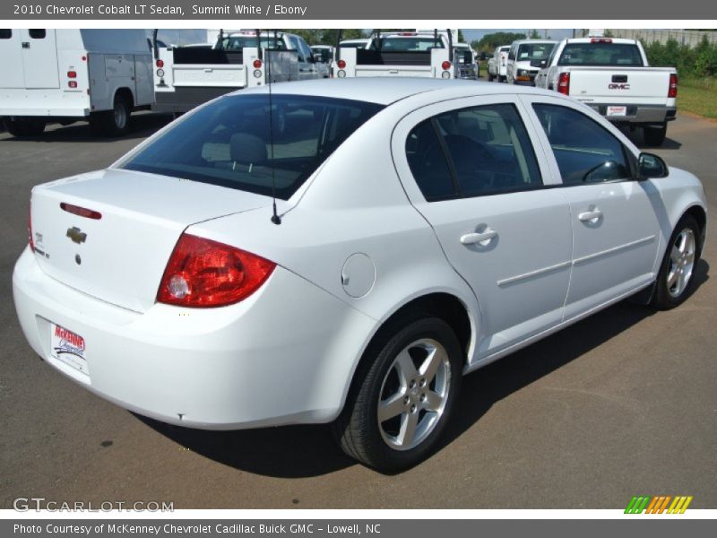 Summit White / Ebony 2010 Chevrolet Cobalt LT Sedan