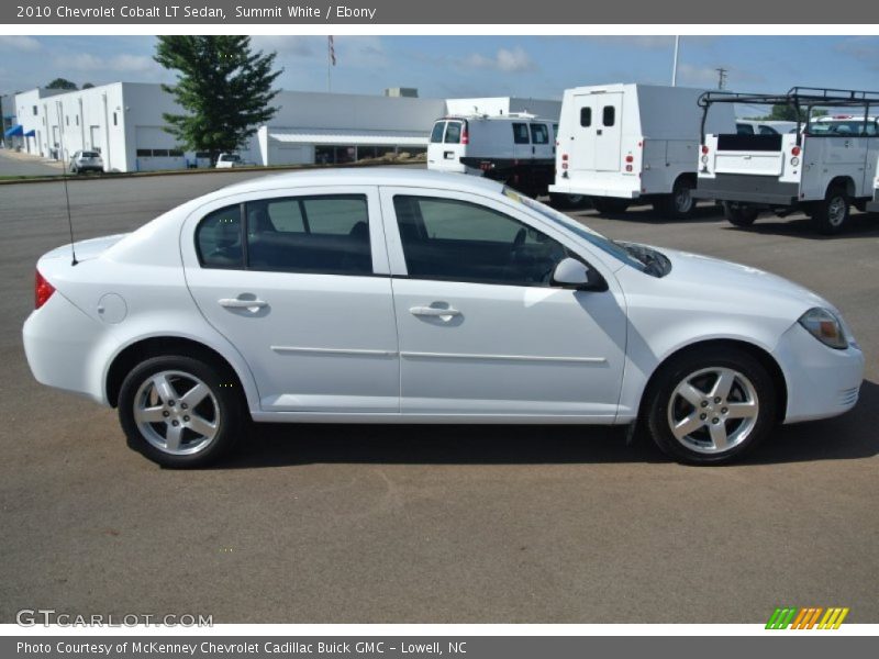 Summit White / Ebony 2010 Chevrolet Cobalt LT Sedan