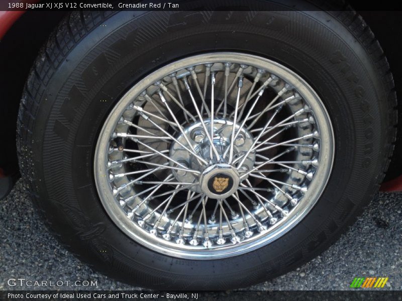 Grenadier Red / Tan 1988 Jaguar XJ XJS V12 Convertible