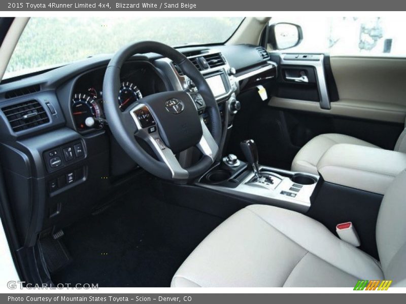 Sand Beige Interior - 2015 4Runner Limited 4x4 