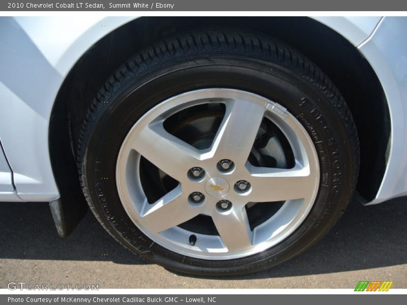 Summit White / Ebony 2010 Chevrolet Cobalt LT Sedan