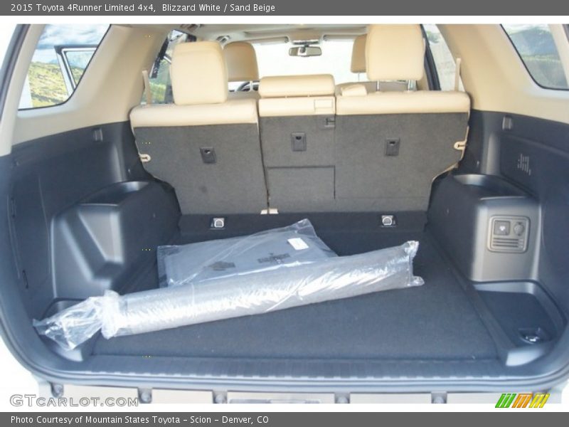 Blizzard White / Sand Beige 2015 Toyota 4Runner Limited 4x4