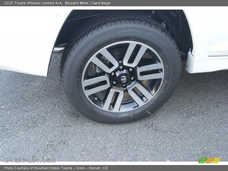 Blizzard White / Sand Beige 2015 Toyota 4Runner Limited 4x4