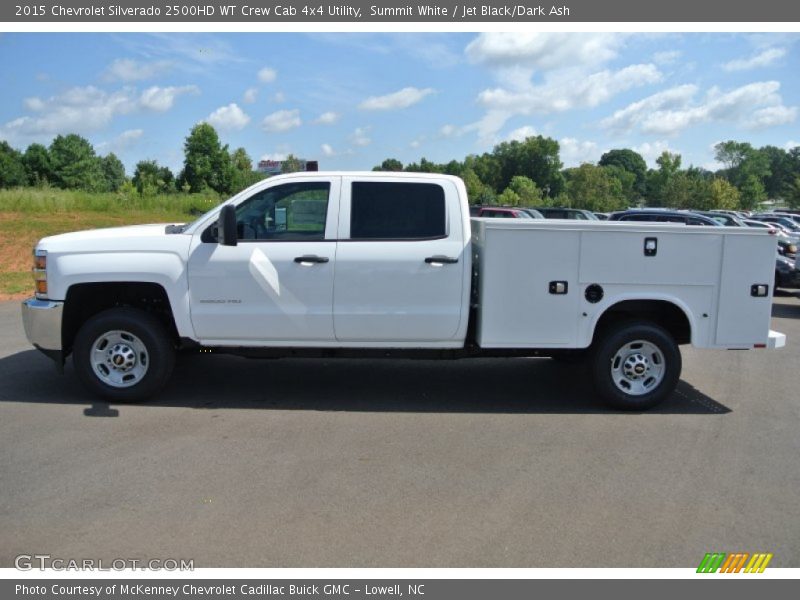  2015 Silverado 2500HD WT Crew Cab 4x4 Utility Summit White