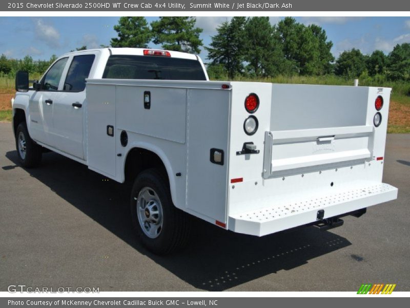 Summit White / Jet Black/Dark Ash 2015 Chevrolet Silverado 2500HD WT Crew Cab 4x4 Utility