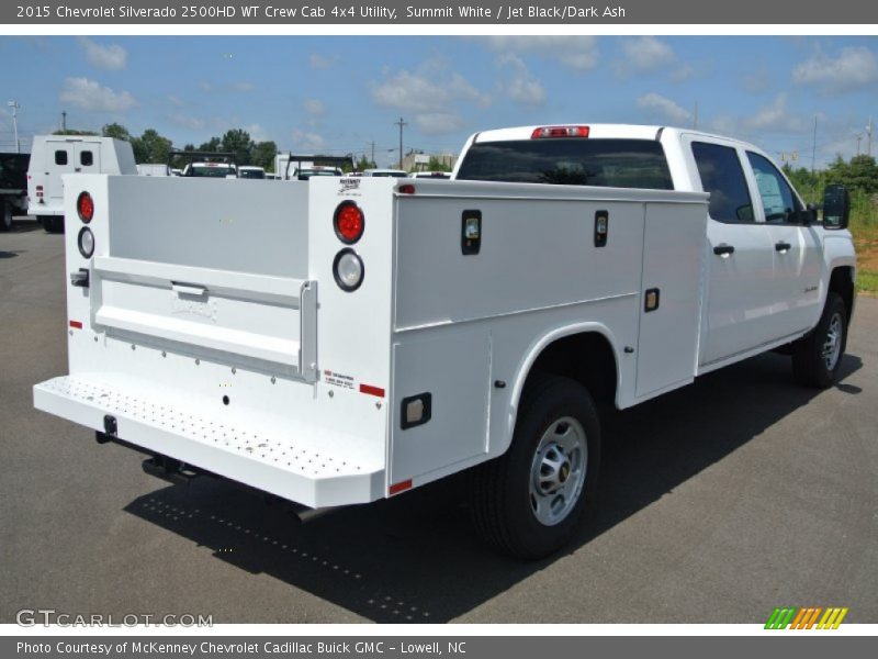 Summit White / Jet Black/Dark Ash 2015 Chevrolet Silverado 2500HD WT Crew Cab 4x4 Utility