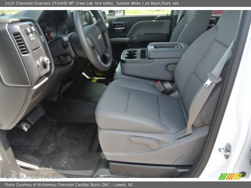  2015 Silverado 2500HD WT Crew Cab 4x4 Utility Jet Black/Dark Ash Interior