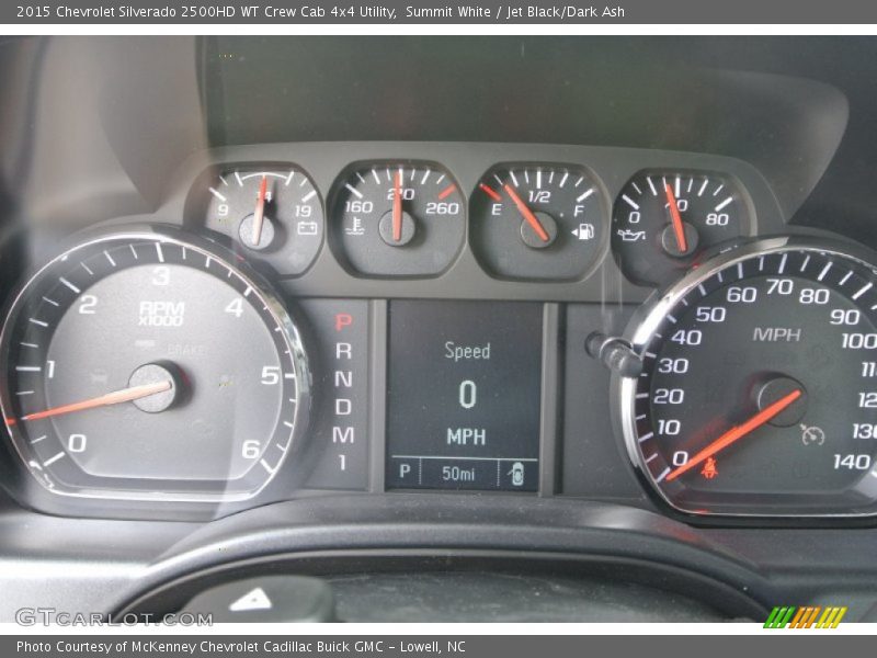  2015 Silverado 2500HD WT Crew Cab 4x4 Utility WT Crew Cab 4x4 Utility Gauges