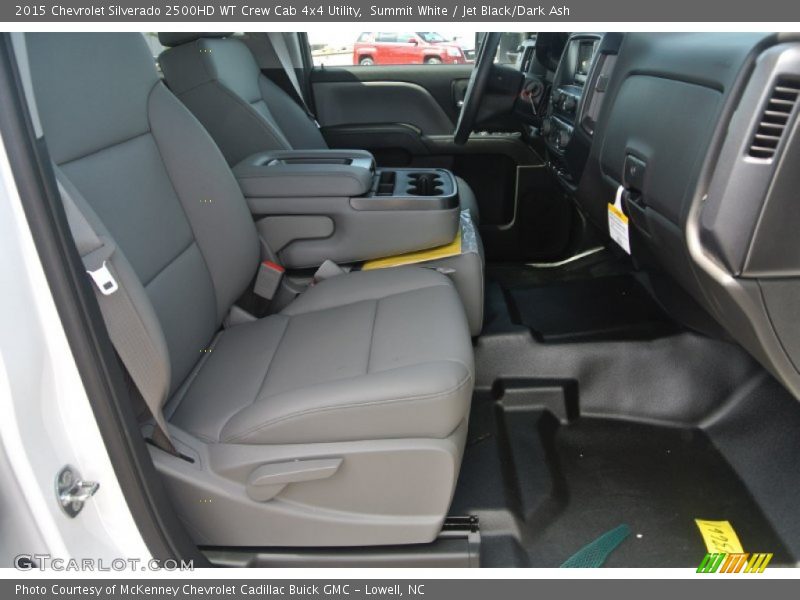 Summit White / Jet Black/Dark Ash 2015 Chevrolet Silverado 2500HD WT Crew Cab 4x4 Utility