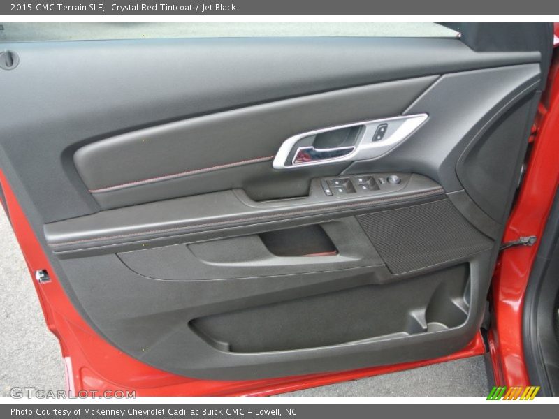 Crystal Red Tintcoat / Jet Black 2015 GMC Terrain SLE
