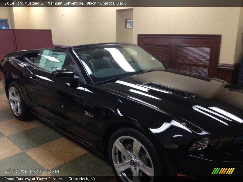 Black / Charcoal Black 2014 Ford Mustang GT Premium Convertible