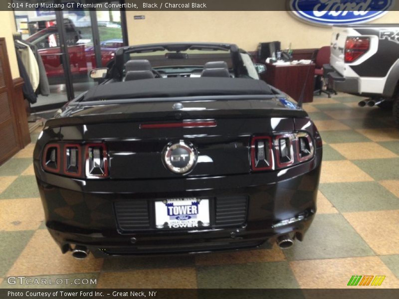 Black / Charcoal Black 2014 Ford Mustang GT Premium Convertible