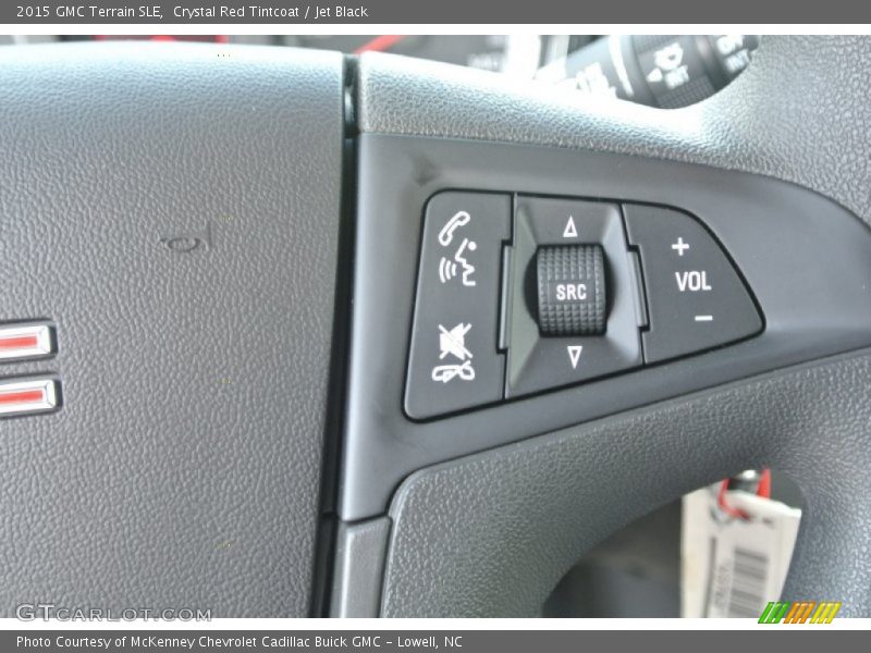 Crystal Red Tintcoat / Jet Black 2015 GMC Terrain SLE