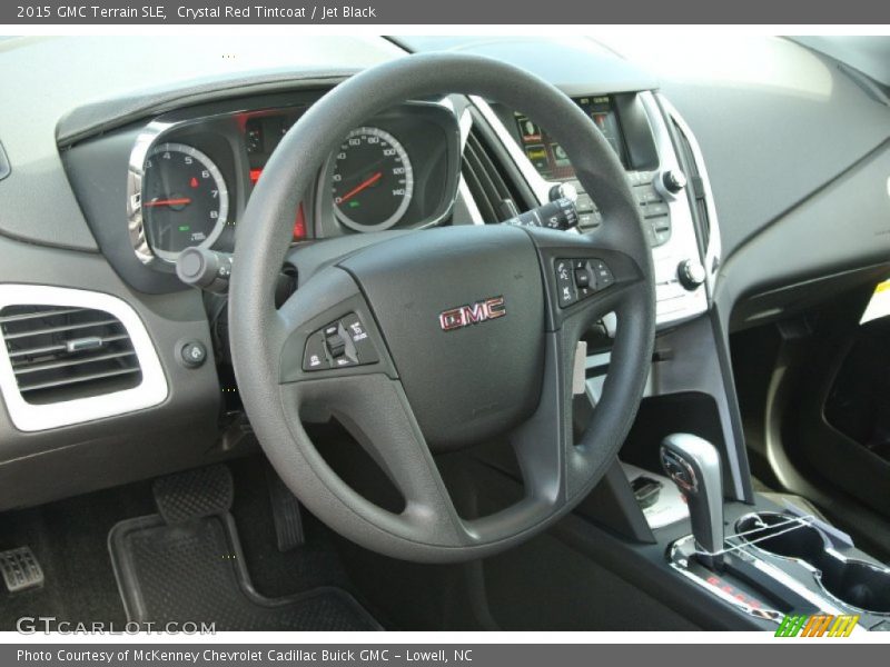 Crystal Red Tintcoat / Jet Black 2015 GMC Terrain SLE