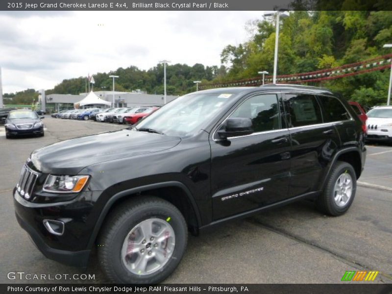 Brilliant Black Crystal Pearl / Black 2015 Jeep Grand Cherokee Laredo E 4x4