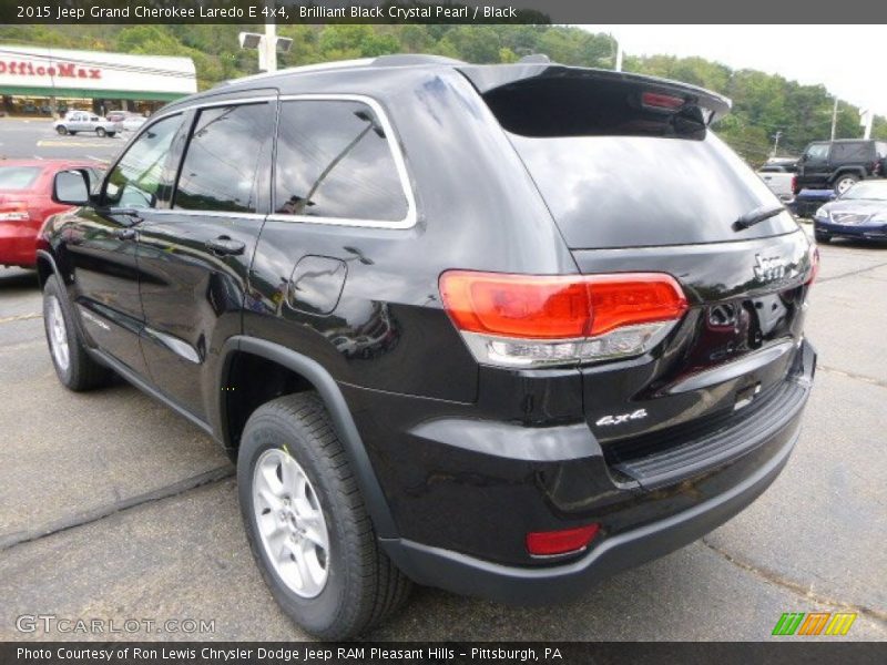 Brilliant Black Crystal Pearl / Black 2015 Jeep Grand Cherokee Laredo E 4x4