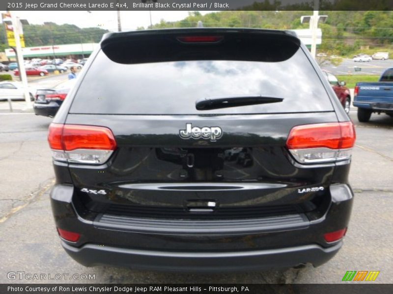 Brilliant Black Crystal Pearl / Black 2015 Jeep Grand Cherokee Laredo E 4x4
