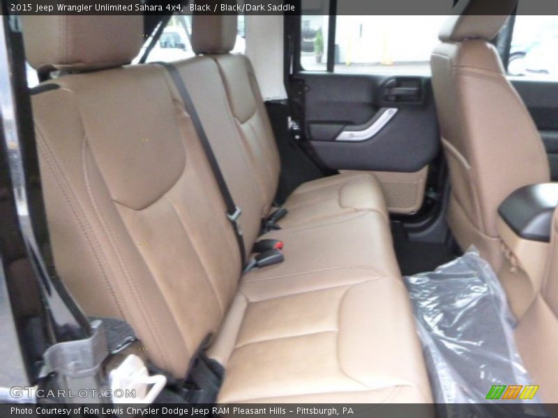 Black / Black/Dark Saddle 2015 Jeep Wrangler Unlimited Sahara 4x4