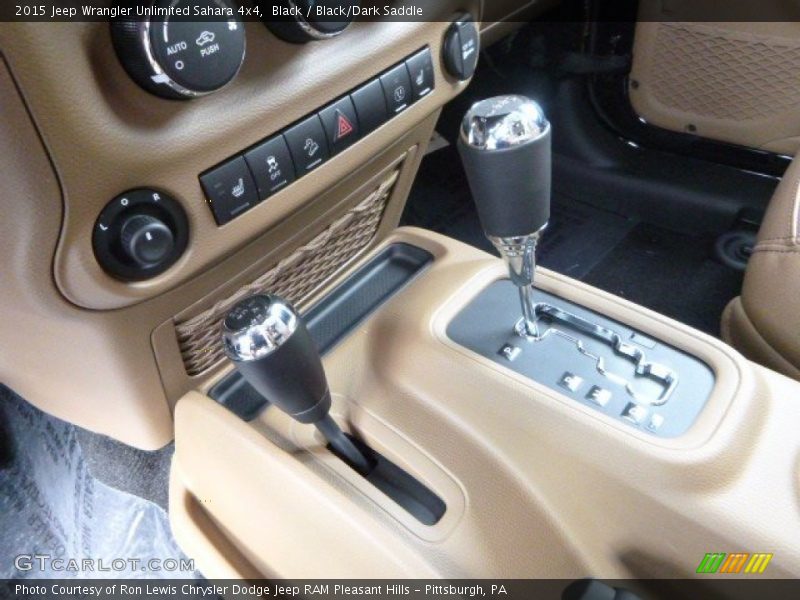 2015 Wrangler Unlimited Sahara 4x4 5 Speed Automatic Shifter