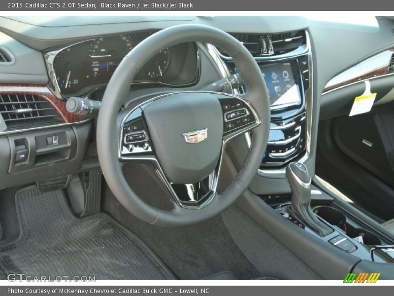 Black Raven / Jet Black/Jet Black 2015 Cadillac CTS 2.0T Sedan