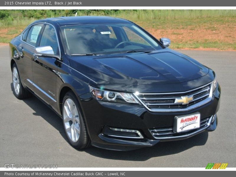 Black / Jet Black 2015 Chevrolet Impala LTZ