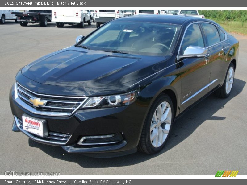 Black / Jet Black 2015 Chevrolet Impala LTZ