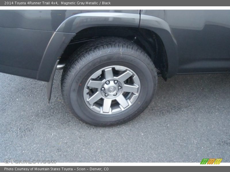 Magnetic Gray Metallic / Black 2014 Toyota 4Runner Trail 4x4