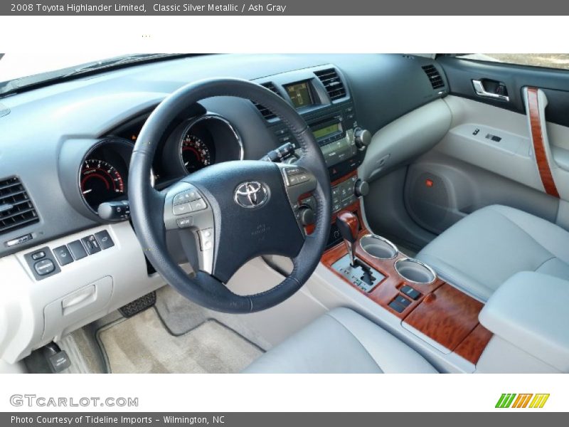 Classic Silver Metallic / Ash Gray 2008 Toyota Highlander Limited