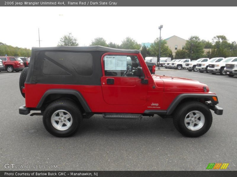 Flame Red / Dark Slate Gray 2006 Jeep Wrangler Unlimited 4x4