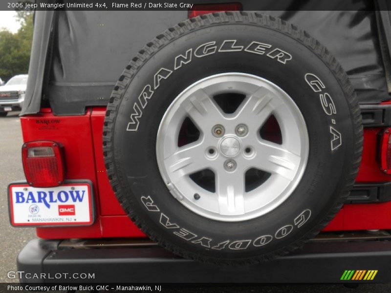 Flame Red / Dark Slate Gray 2006 Jeep Wrangler Unlimited 4x4