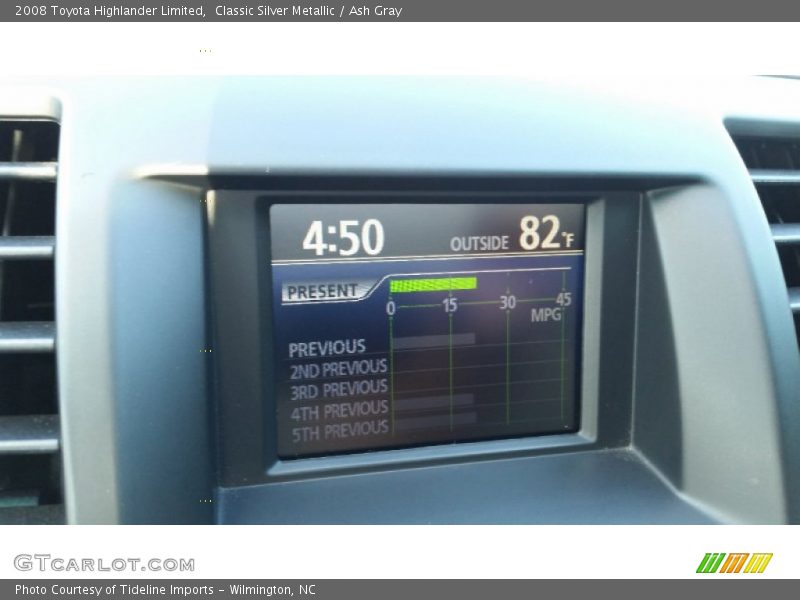 Classic Silver Metallic / Ash Gray 2008 Toyota Highlander Limited