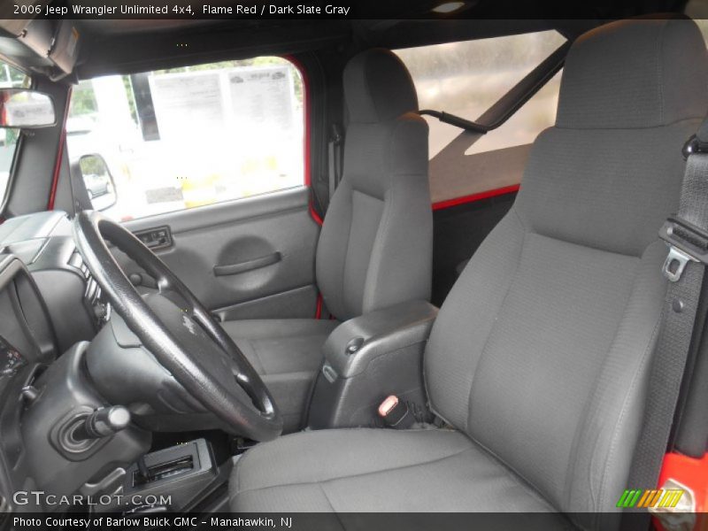 Flame Red / Dark Slate Gray 2006 Jeep Wrangler Unlimited 4x4