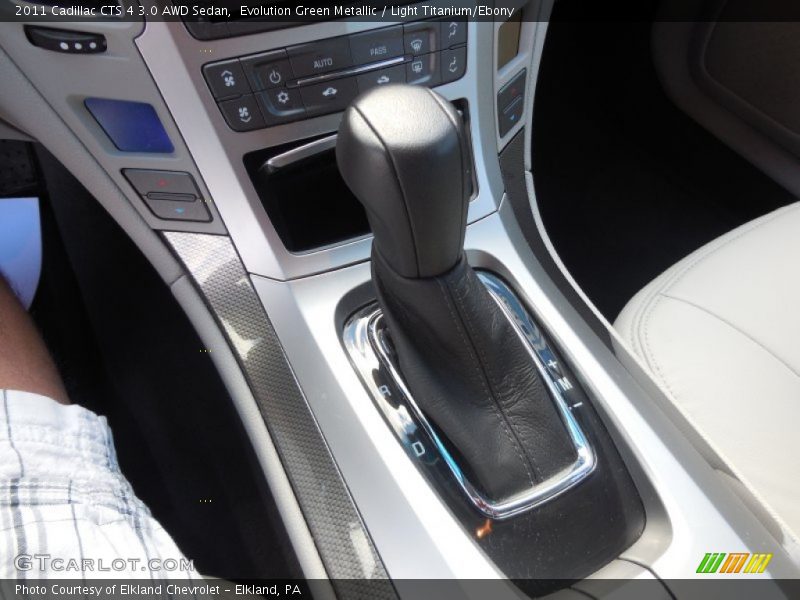 Evolution Green Metallic / Light Titanium/Ebony 2011 Cadillac CTS 4 3.0 AWD Sedan