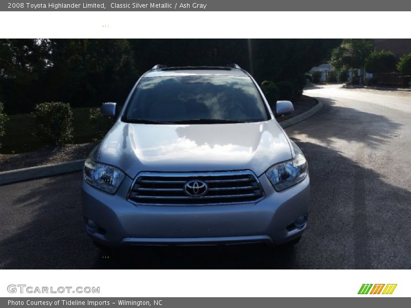 Classic Silver Metallic / Ash Gray 2008 Toyota Highlander Limited